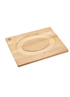 MasterClass Wooden Spiked 46 cm Carving Board