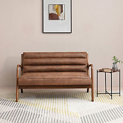 Minsk Occasional Ribbed 2 Seater Sofa