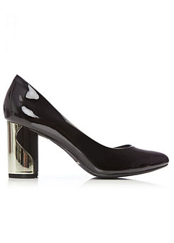 Moda In Pelle Patent Court Shoes