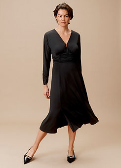 Monsoon Ray Ruched Dress