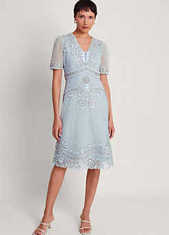 Monsoon Siena Embroidered Dress