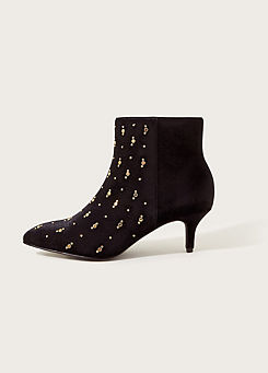 Monsoon Stud Ankle Boots