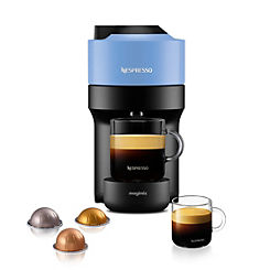 Nespresso by Magimix Vertuo Pop Pod Coffee Machine- Pacific Blue 11731