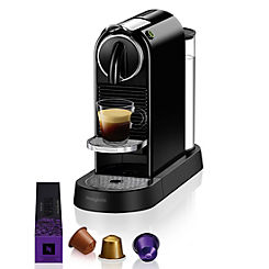 Nespresso by Maginmix Citiz Pod Coffee Machine- Black 11315
