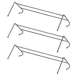 Our House Pack of 3 Two Bar Radiator Airer