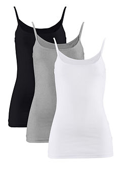 Pack of 3 Essential Cami Tops