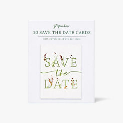 Paperchase Wedding Save the Date Cards- 10 Pack