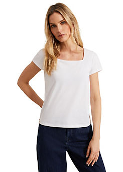Phase Eight Bella Square-Neck Top
