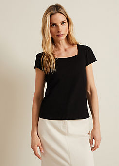 Phase Eight Bella Square Neck Top