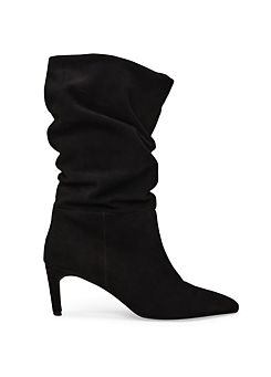 Phase Eight Black Suede Boots