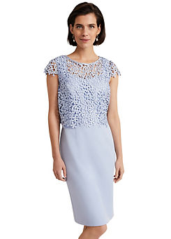 Phase Eight Daisy Lace Double Layer Dress