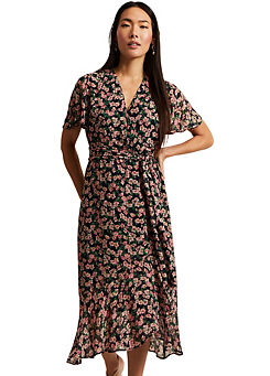 Phase Eight Juliette Fil Coupe Print Dress