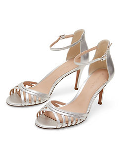 Phase Eight Leather Strappy Heeled Sandals
