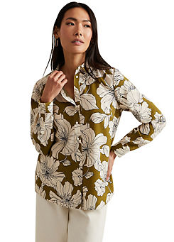 Phase Eight Lena Linear Floral Shirt