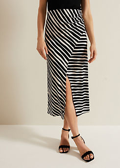 Phase Eight Rory Jersey Printed Maxi Skirt