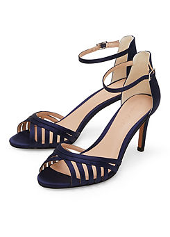 Phase Eight Satin Strappy Heeled Sandals