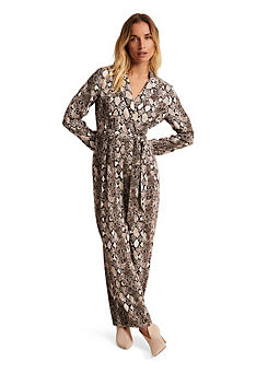 Phase Eight Snake Constance Jumpsuit