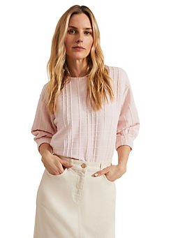 Phase Eight Tracy Check Textured Top