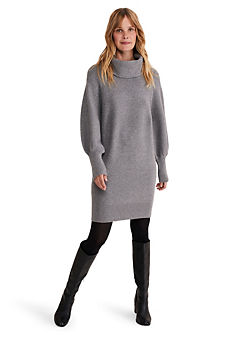 Phase Eight ’Dahlie’ Knitted Cashmere Blend Jumper Dress