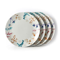 Price & Kensington Set of 4 Porcelain Cake Plates
