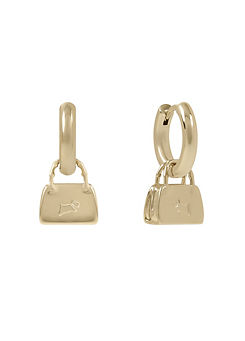 Radley London 18ct Gold Plated Handbag Charm Earrings