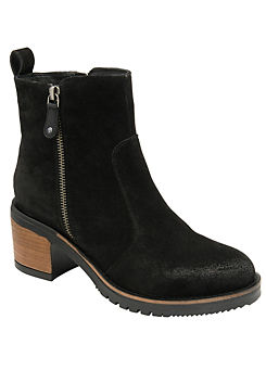 Ravel Leather Ankle Boots