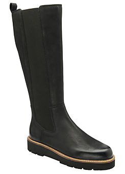 Ravel Leather Knee Boots