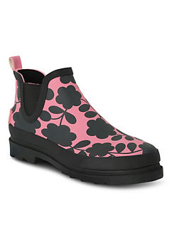 Regatta Women’s Pink Floral Orla Welly Mid Boots