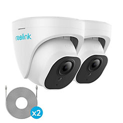 Reolink 10MP Add-on PoE Dome Camera with 18M Network Cable - 2Pack