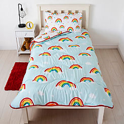 Rest Easy Sleep Better Rainbow Coverless Duvet Set