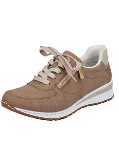Rieker Low Wedge Lace-Up Trainers