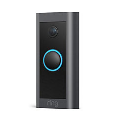 Ring Wired Video Doorbell - Black