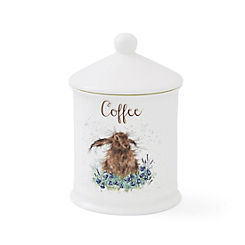 Royal Worcester Wrendale Designs Coffee Canister