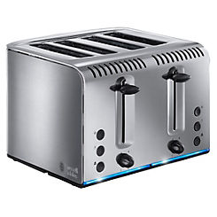Russell Hobbs 4 Slice Buckingham Toaster 20740 - Stainless Steel