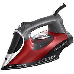 Russell Hobbs Iron Model 25090 One Temperature - Red & Grey