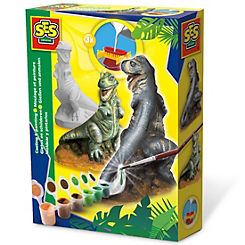 SES Creative T-Rex Dinosaur Casting and Painting Set