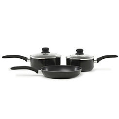 Sabichi 3 Piece Saucepan & Frying Pan Set
