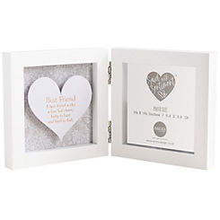 Said With Sentiment Best Friend Hinged Photo Frame