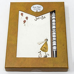 Sam Toft Just a Note A6 Notebook & Pen Gift Set