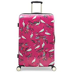 Sara Miller Large Trolley Case - Pink Heron