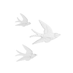 Sass & Belle Set of 3 Swallow Wall Decorations