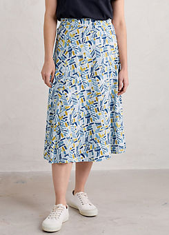Seasalt Cornwall Blue Orchard Skirt