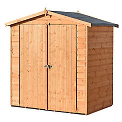 Shire Premium Hand Made Lewis 4 x 6 Shed - Installed