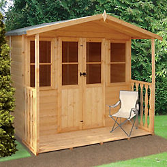 Shire Shiplap Summerhouse Houghton 7 x 7 - Delivered