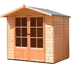 Shire Shiplap Summerhouse Lumley 7 x 5 - Delivered