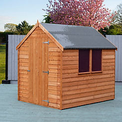 Shire Value Overlap 7 x 5 Shed with Window - Delivered