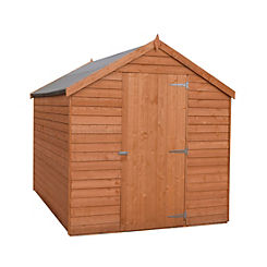 Shire Value Overlap 8 x 6 Shed - Installed