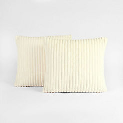 Sienna 45x45cm Ribbed Cushion Covers