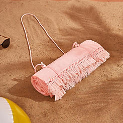 Sienna Plain Beach Towel Bag