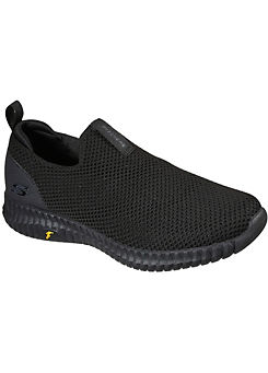 Skechers Black Goodyear Knit Stretch Fit® Slip-On Trainers